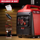 A-iPower - 1700 Watt Portable Inverter Generator With CO Alert - Inverter