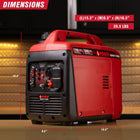 A-iPower - 1700 Watt Portable Inverter Generator With CO Alert - Inverter