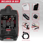 A-iPower - 2300W Portable Dual Fuel Inverter Generator With CO Alert & 24h Run Time - Inverter Generator