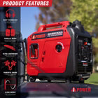 A-iPower - 2300W Portable Inverter Generator With CO Alert - Inverter Generator