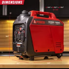 A-iPower - 2300W Portable Inverter Generator With CO Alert - Inverter Generator