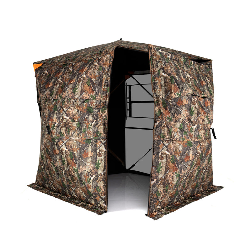 GemGear - 3-4 Person Pop-up Ground Blind - Hunting Blind