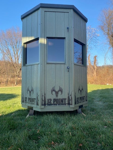 12 Point Hunting Blinds - 6' Octagon: The Condo
