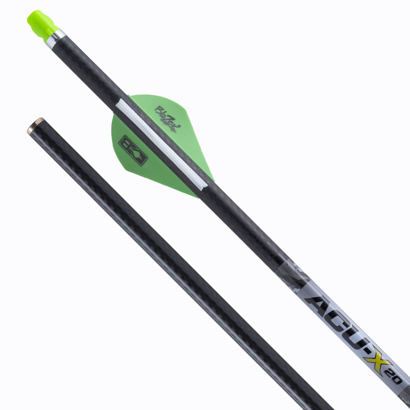 TenPoint - ACU-X Premium Carbon Arrows for Rail-Less Forward Draw 20" .001" 6/CT - Arrow Shafts