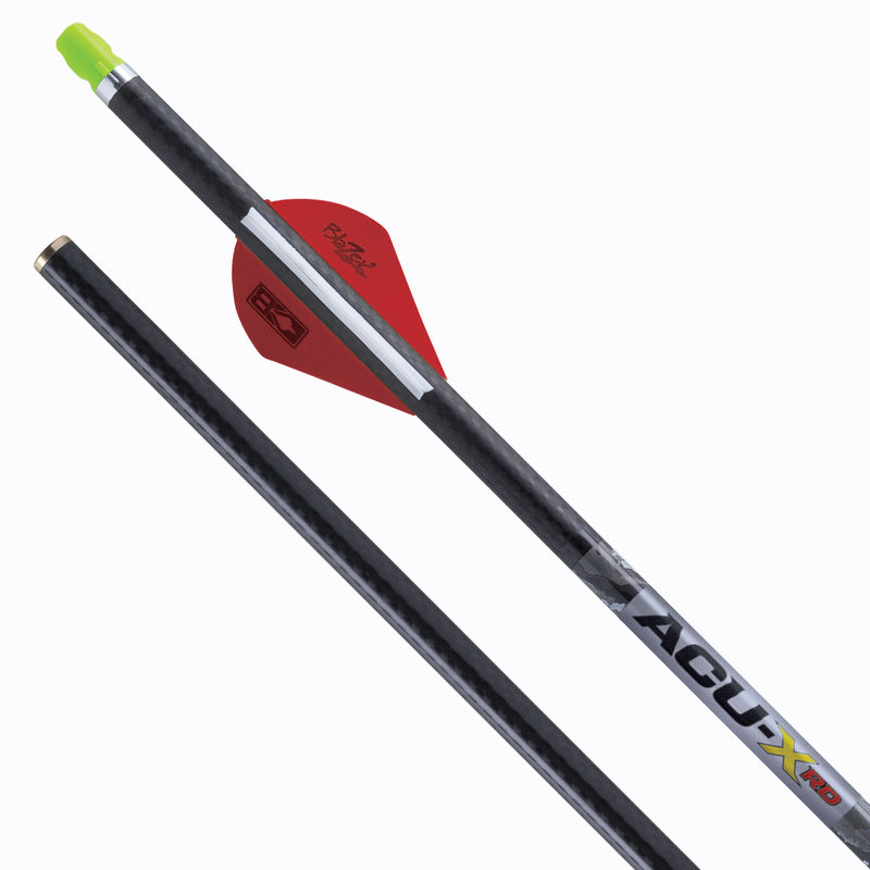 TenPoint - ACU-X RD Carbon Arrows for Rail-Less Reverse-Draw Crossbows 20" .001" 6/CT - Arrow Shafts
