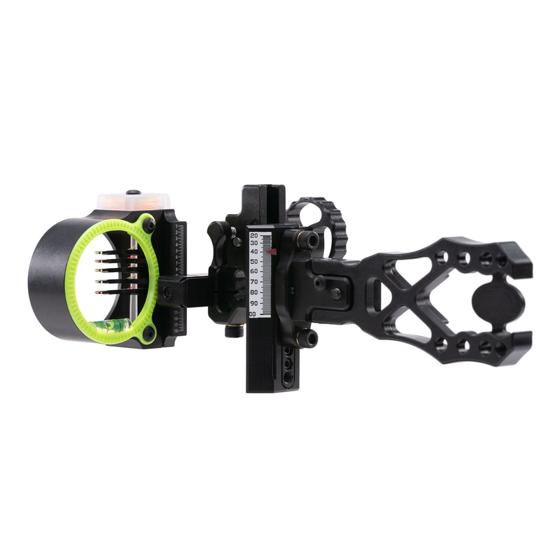 Black Gold - Ascent Verdict 4" Dovetail 5 Pin HD Head Scope .019 RH - Bow Sights