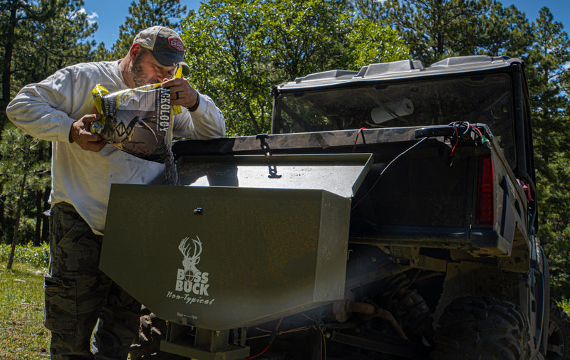 Boss Buck - 80 LB Capacity ATV Seeder/Spreader