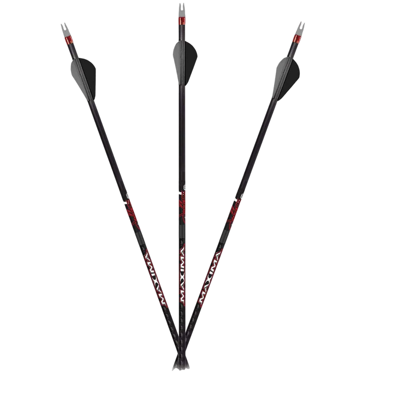 Carbon Express - Maxima Sable RZ 350 Hunting Arrows 12/PK - Arrow Shafts