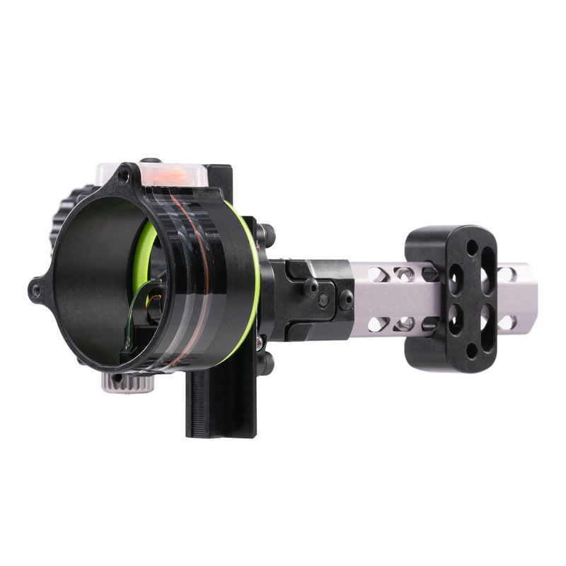 Black Gold - Pro Dual Track 2 Pin Vertical 4" Dovetail Scope - Bow Sights