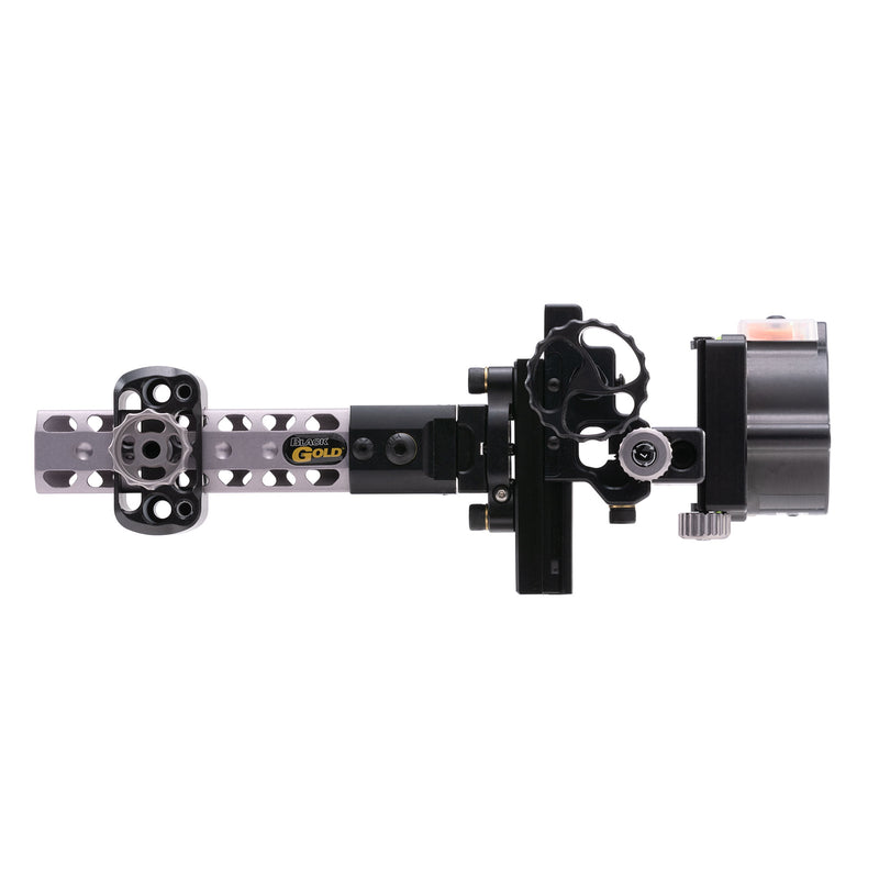 Black Gold - Pro Dual Track 2 Pin Vertical 4" Dovetail Scope - Bow Sights