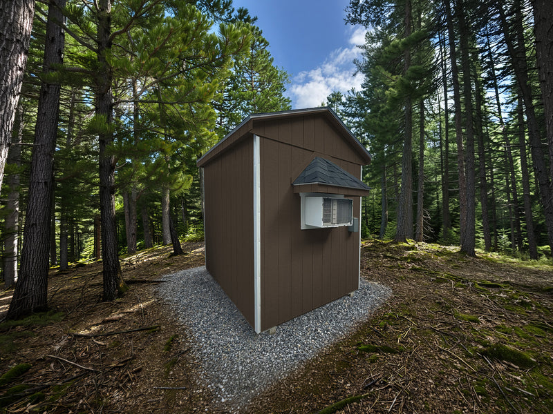 12 Point Hunting Blinds - 7’x8′ Deer Cooler Shed - Game Shed