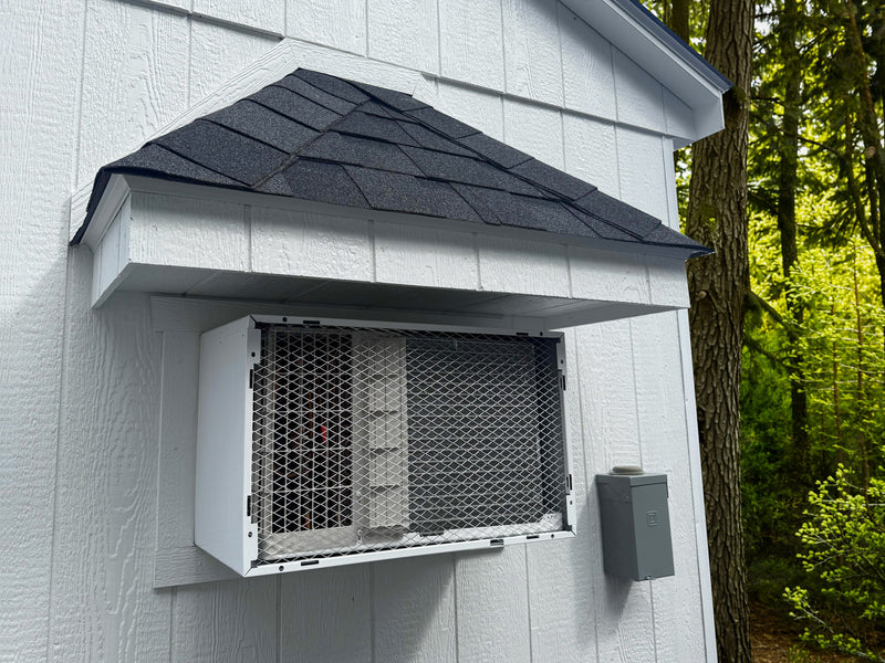 12 Point Hunting Blinds - 7’x8′ Deer Cooler Shed - Game Shed