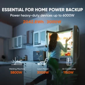 Jackery - Explorer 2000 Plus + SolarSaga 200W