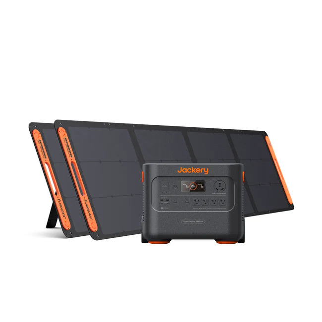 Jackery - Explore 2000 Plus + 2x SolarSaga 200W