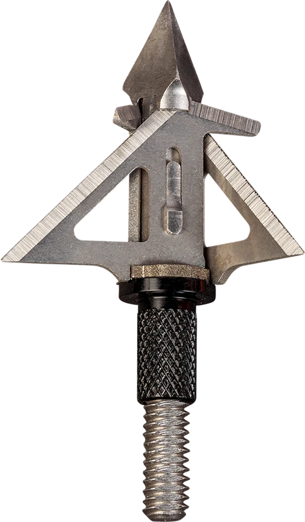 Bear Archery - SIK 3-Blade Mechanical F3CB Crossbow Broadhead Silver and Black - Broadhead