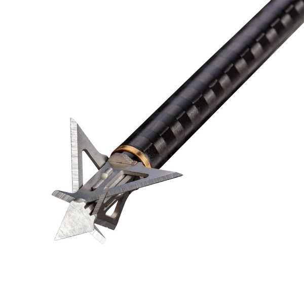 Bear Archery - SIK 3-Blade Mechanical F3CB Crossbow Broadhead Silver and Black - Broadhead