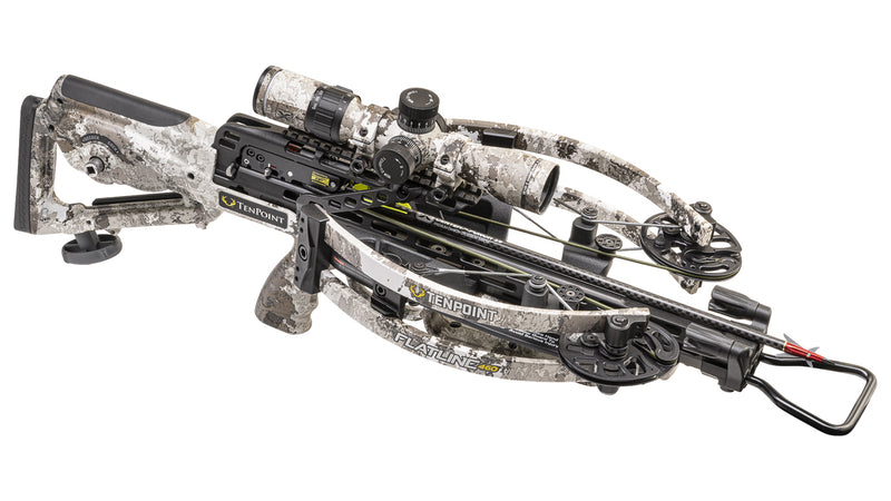 TenPoint - Flatline 460 ACUslide Crossbow 460fps EVO-X Elite Camo Scope - Crossbow
