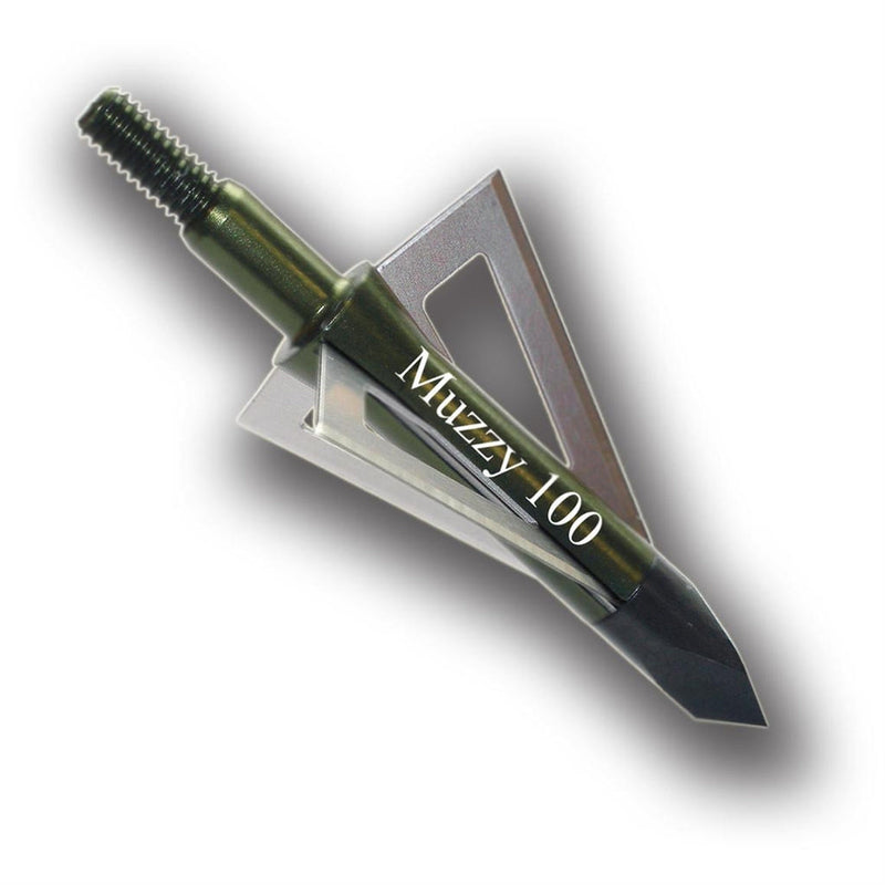Muzzy - 3-Blade Standard Broadhead 100GR 6/PK - Broadheads