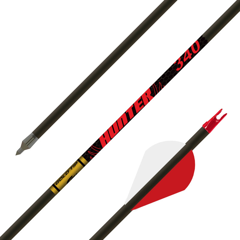Gold Tip - Hunter 2in Raptor Vanes 1/2DZ - Arrow Shafts