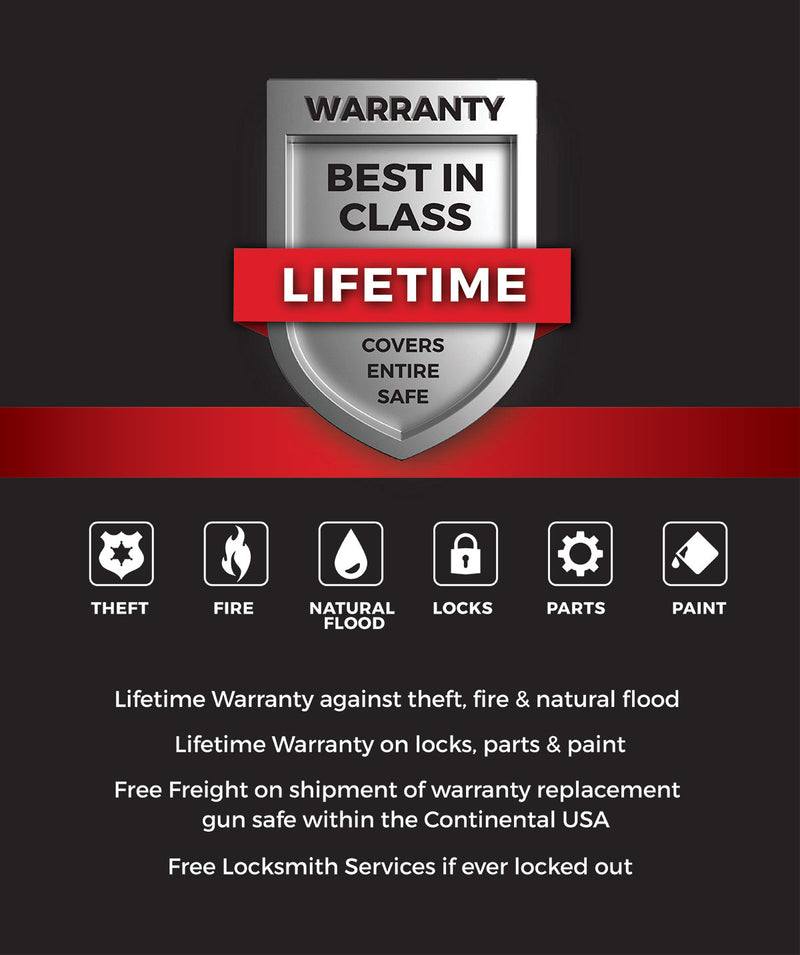 Sports Afield - HAVEN 48-Gun Safe - 75 Minute Fire Rating