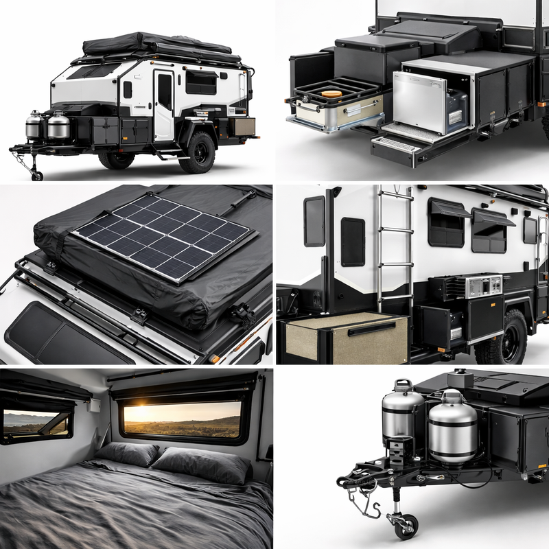 ApexRidge Summit Expedition Camper Trailer