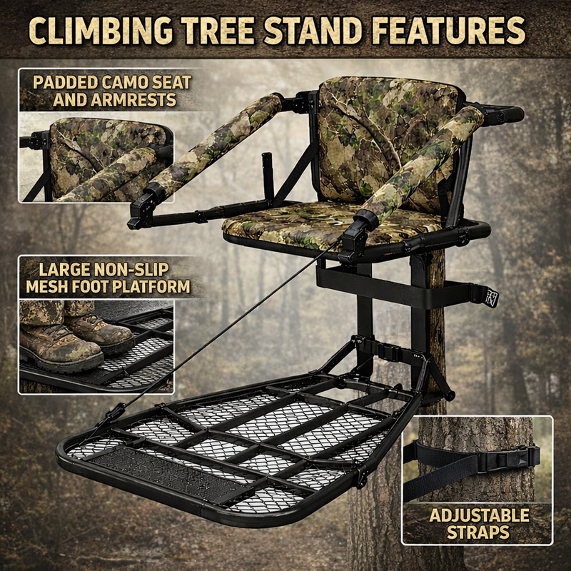 HawkNest StealthPro Camouflage Tree Stand System