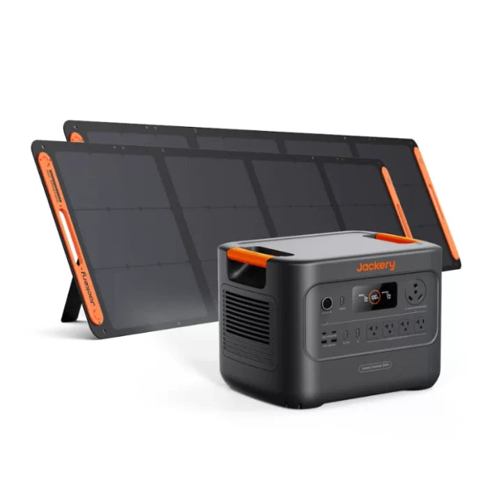 Jackery - HomePower 3000 + 2 200W Solar Panel