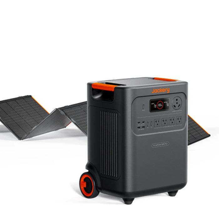 Jackery - HomePower 3600Plus + 500Wx Solar Panel