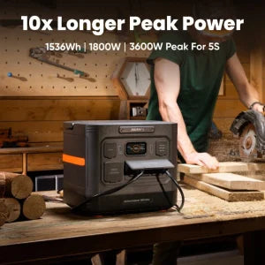 Jackery - Explorer 1500 Ultra + 2x SolarSaga 200W