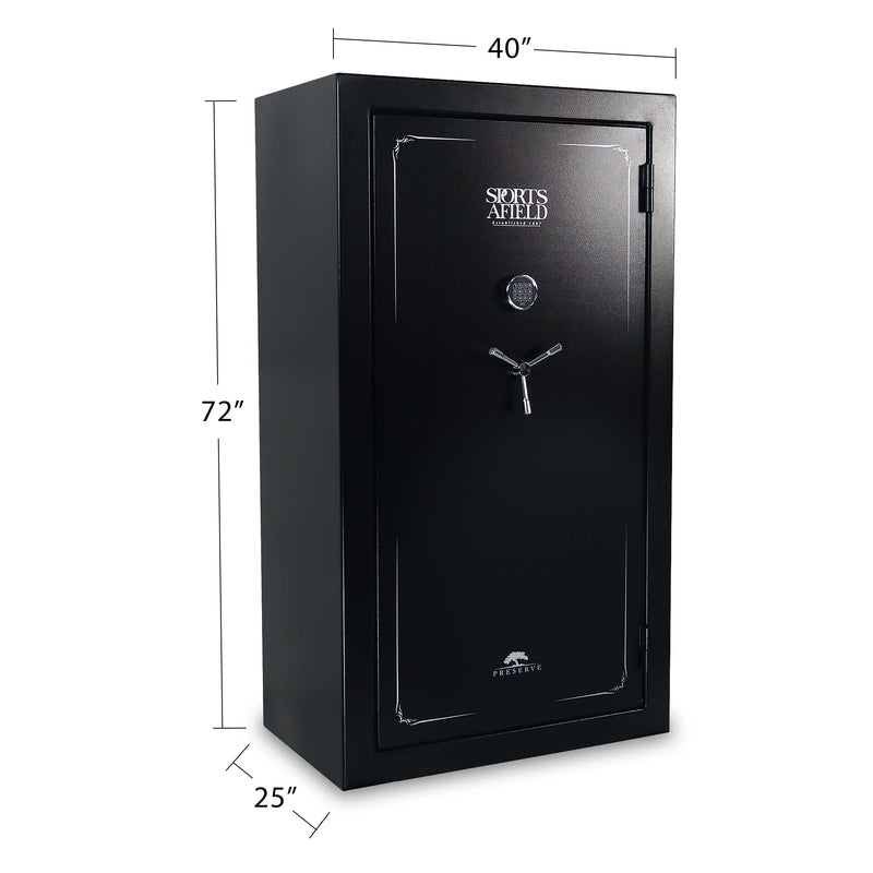 Sports Afield - PRESERVE 60-Gun Safe - 45 Minute Fire Rating
