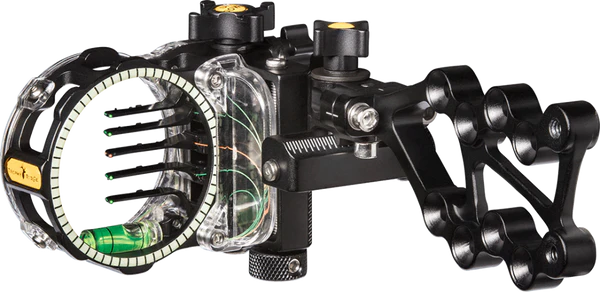 Bear Archery -  Trophy Ridge React H5 Crossbow Sight RH 5-Pin - Bow Sights