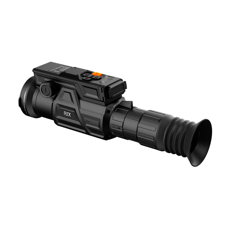 RIX Tactical - DBH-D6 Thermal Imaging Scope 60mm Objective 3X Magnification Multiple Reticles Black - Thermal Optics