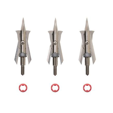 Rage - Black Series Trypan Broadheads 1.75" 3/ct - Broadheads