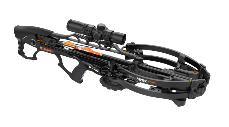 Ravin - R29X Crossbow Package with Illum Scope & Arrows Draw Handle Black - Crossbow