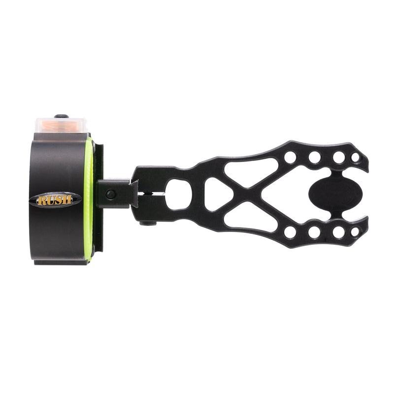 Black Gold - Rush Archery Sight 5 .019 Pins 4" Dovetail with 3rd Axis Micro .019 RH - Bow Sights