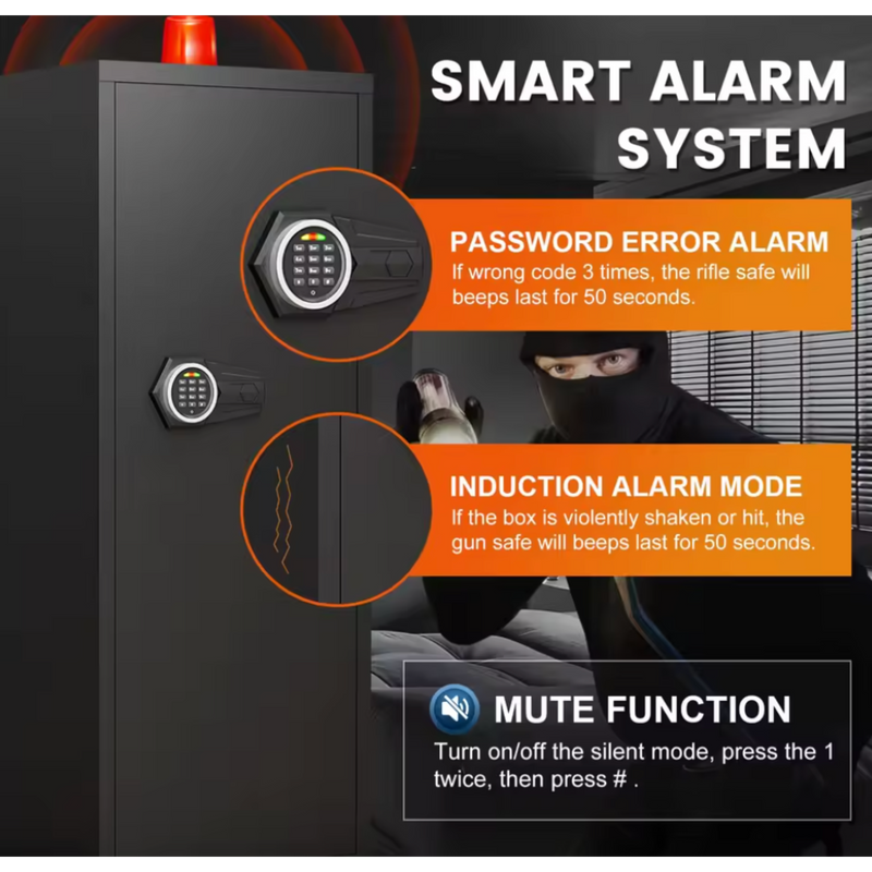 Nighthawk Fortress Elite Digital Gun Safe