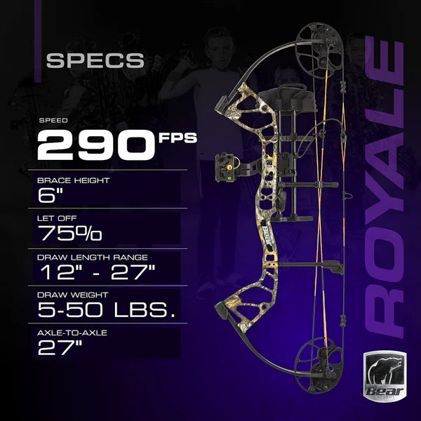 Bear Archery - Royale RTH Youth RH50 - Compound Bow
