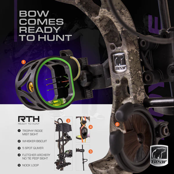 Bear Archery - Royale RTH Youth RH50 - Compound Bow