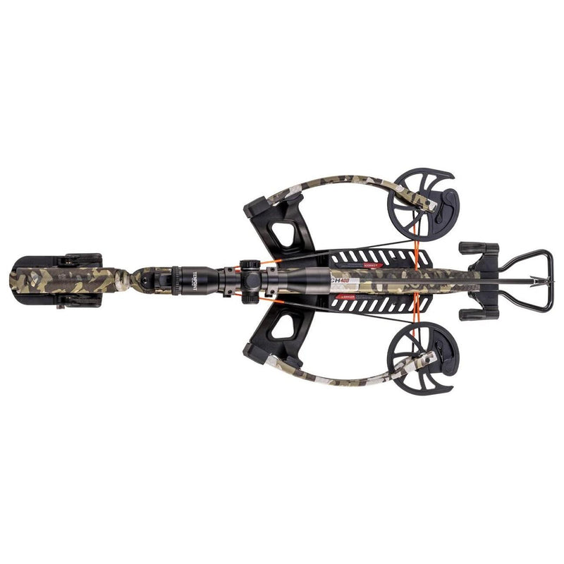 Wicked Ridge - RDX 410 Reverse-Draw Crossbow ACUdraw Silent Pro-View 400 Scope Peak XT - Crossbow