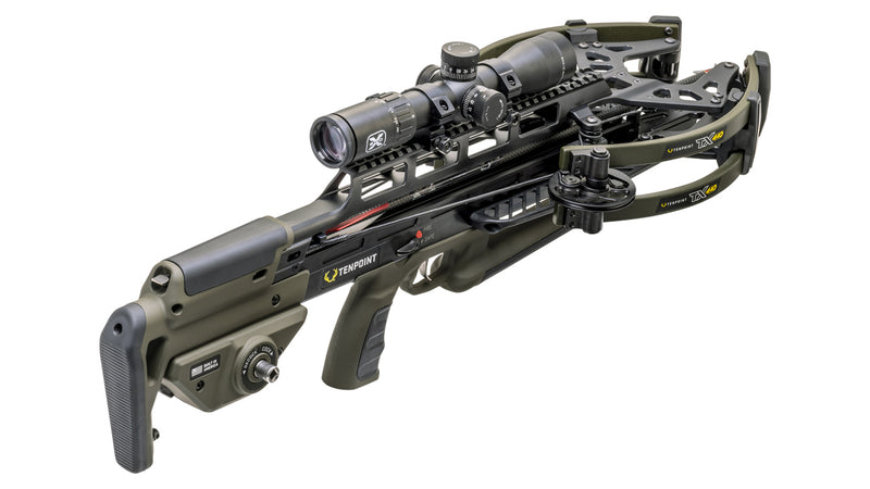 TenPoint - TX 440 ACUslide MAXX EVO-X Elite Black Scope Moss Green - Crossbow