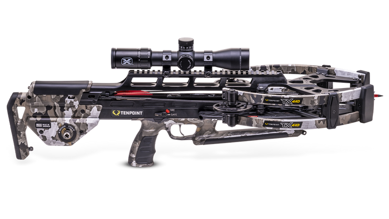 TenPoint - TX 440 Crossbow ACUslide MAXX EVO-X Elite Black Scope Vektra - Crossbow