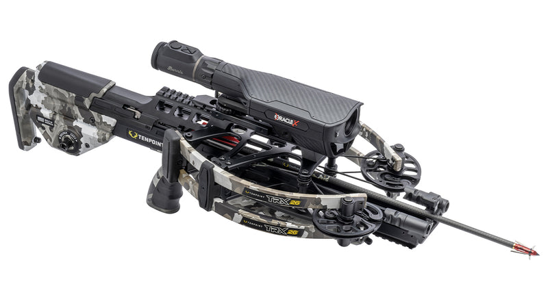 TenPoint - TRX 26 Reverse Draw Crossbow Oracle ACUslide MAXX Burris Oracle Scope - Crossbow