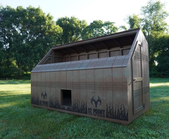 12 Point Hunting Blinds - 5X10 The Quack Shack: Duck Hunting Blind