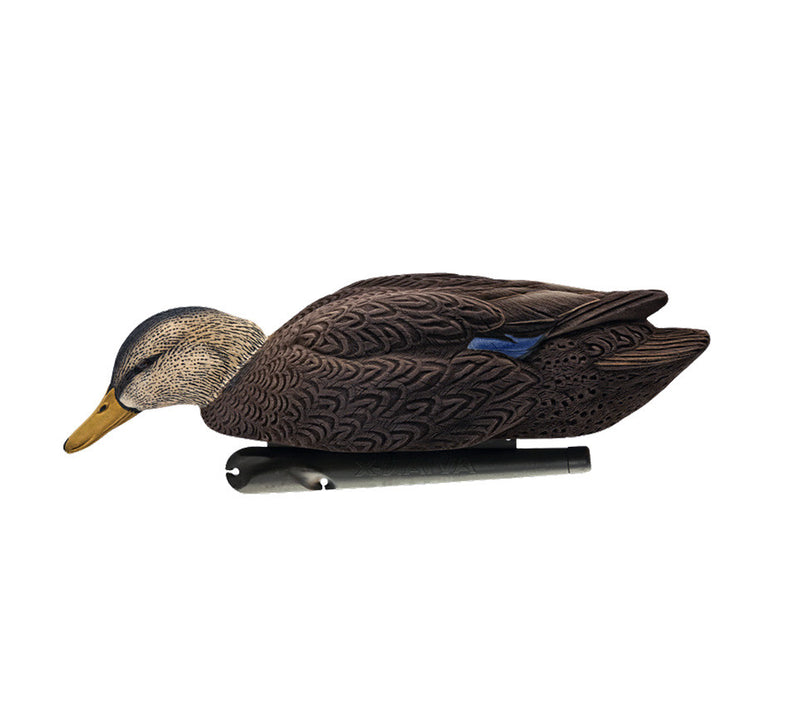 Avian-X - Topflight Black Ducks - 6 Floating Duck Decoys