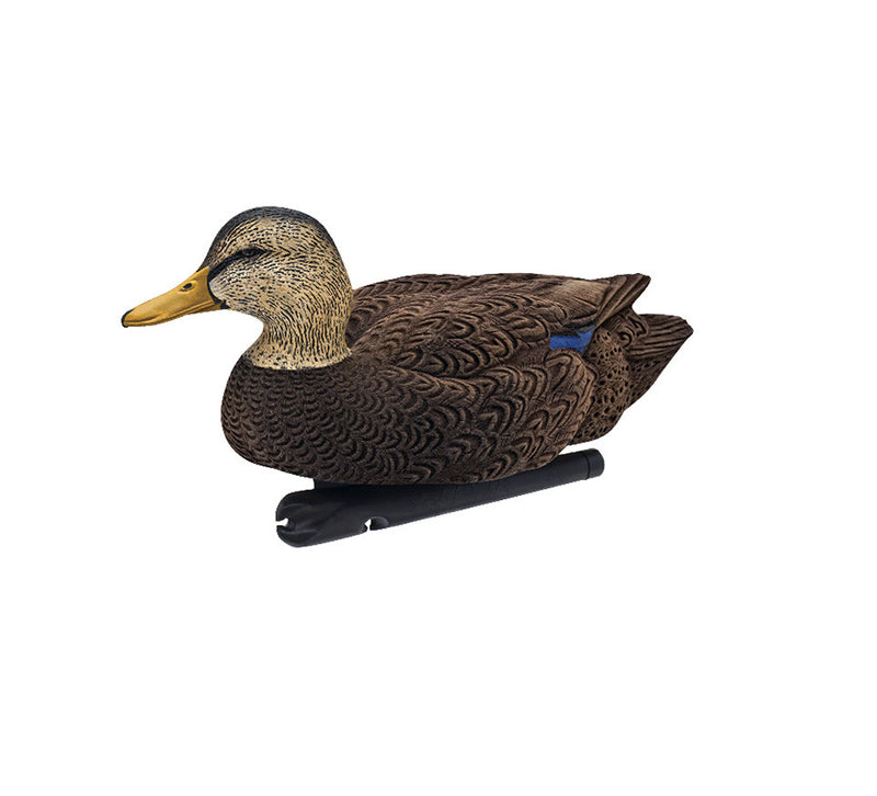 Avian-X - Topflight Black Ducks - 6 Floating Duck Decoys