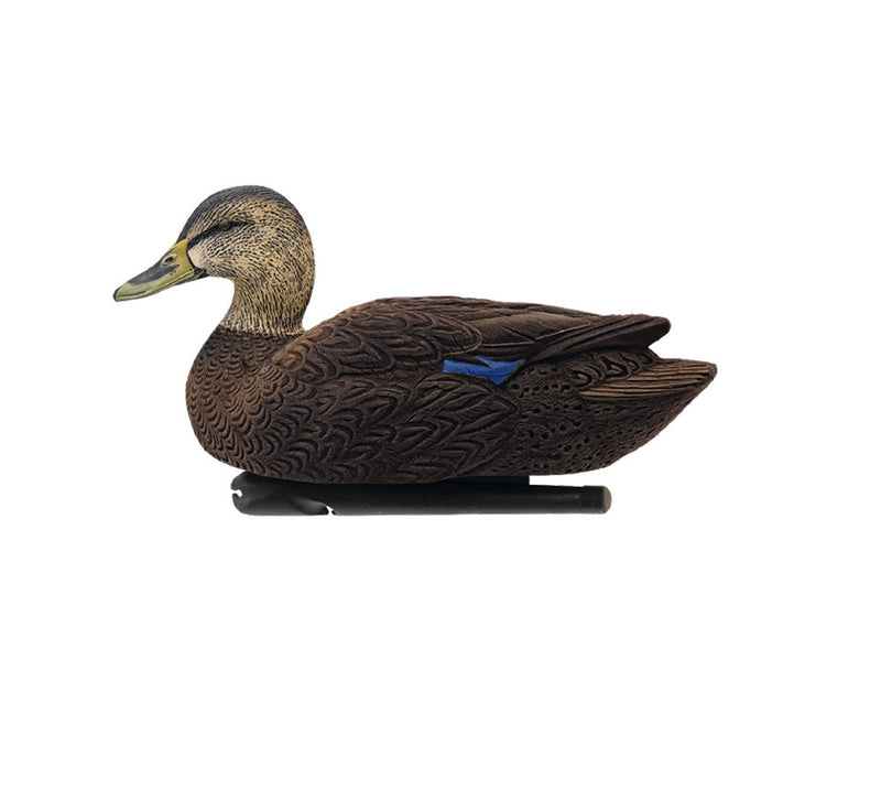 Avian-X - Topflight Black Ducks - 6 Floating Duck Decoys