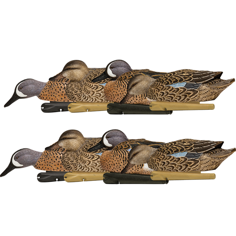 Avian-X - Topflight Blue-Winged Teal 6 Floating Decoys