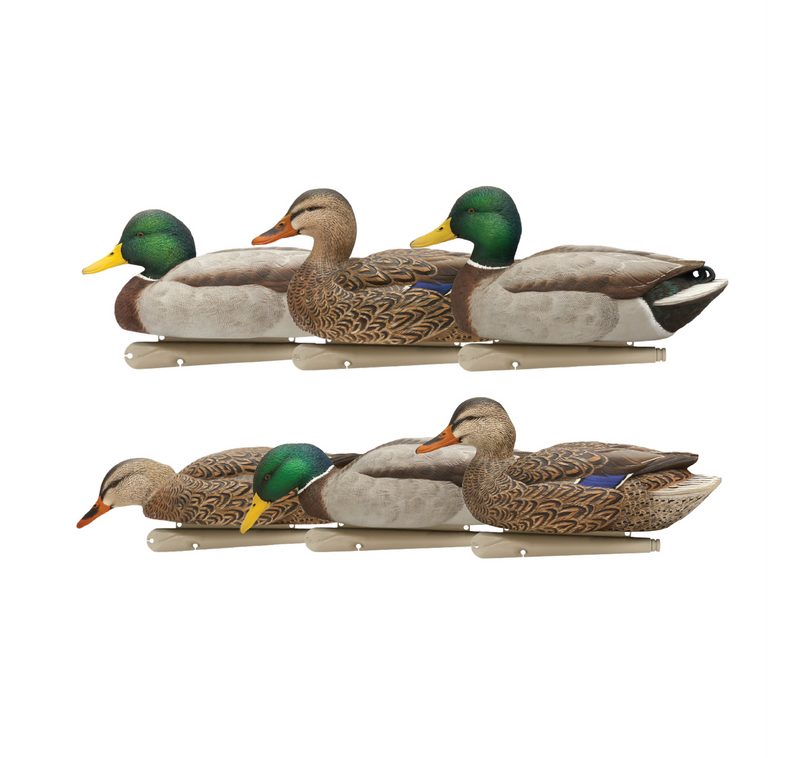 Avian-X - Topflight Mallards Fusion Pack 6 Floating Decoys
