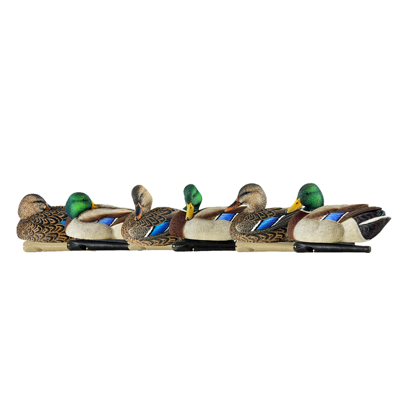 Avian-X - Topflight Mallards Sleeper Preener Pack 6 Floating Decoys