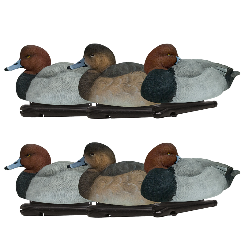 Avian-X - Topflight Redheads 6 Floating Decoys